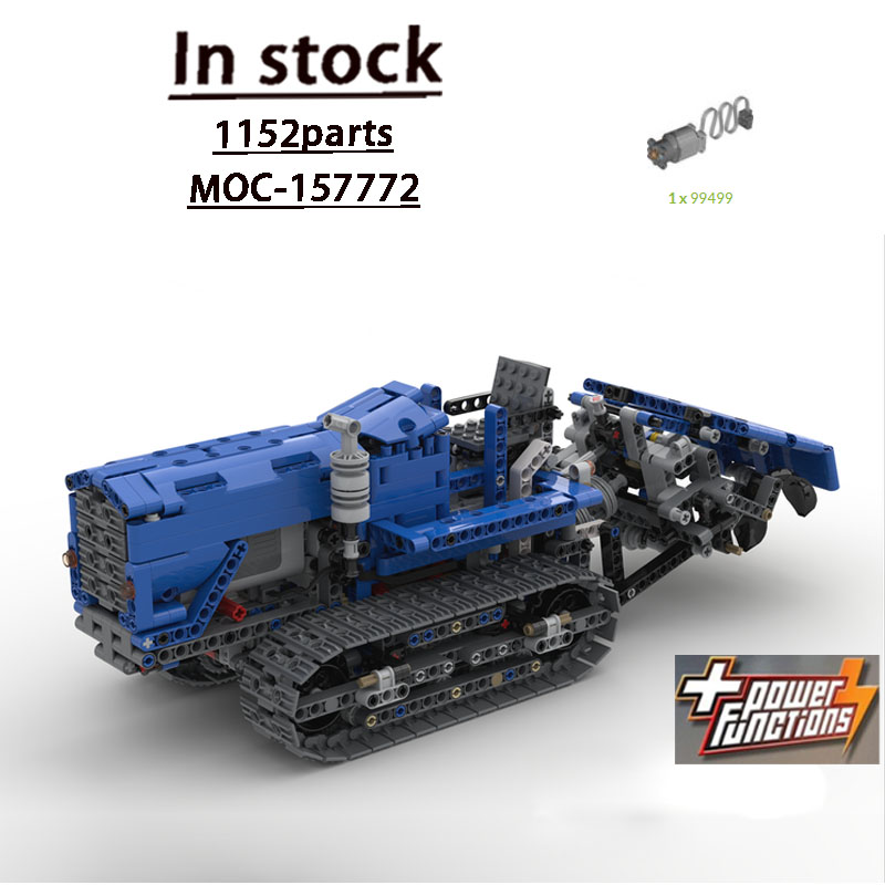Urban Farming Agriculture - MOC-157772 Urban Farm Agricultural Crawler Tractor
