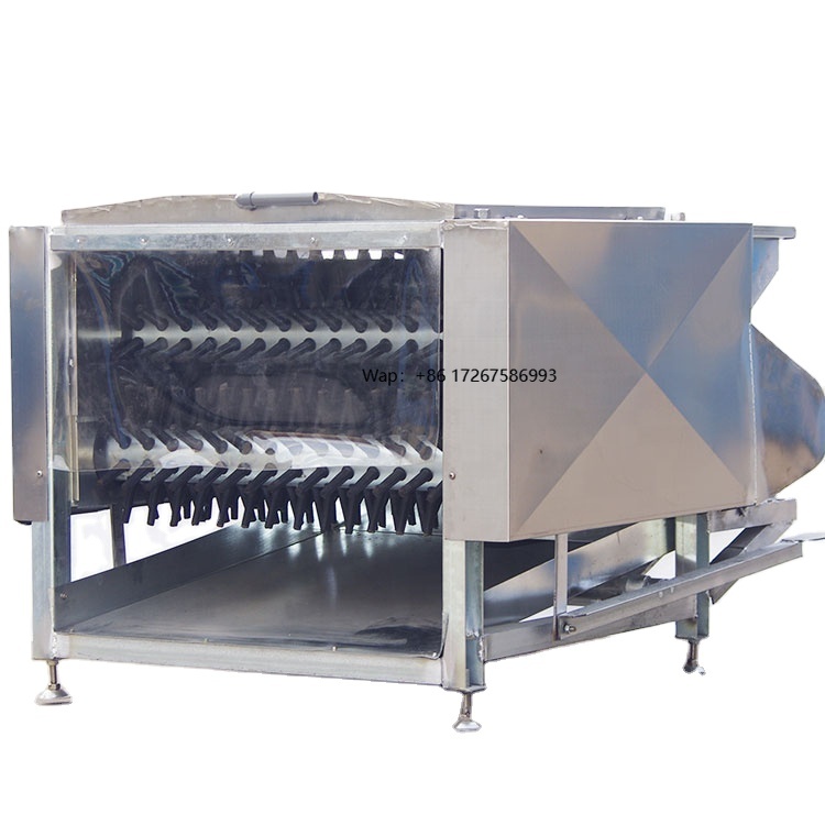 7 Axis 500 Pcs Per Hour Bird P - Chicken Plucker Machine recension och pris