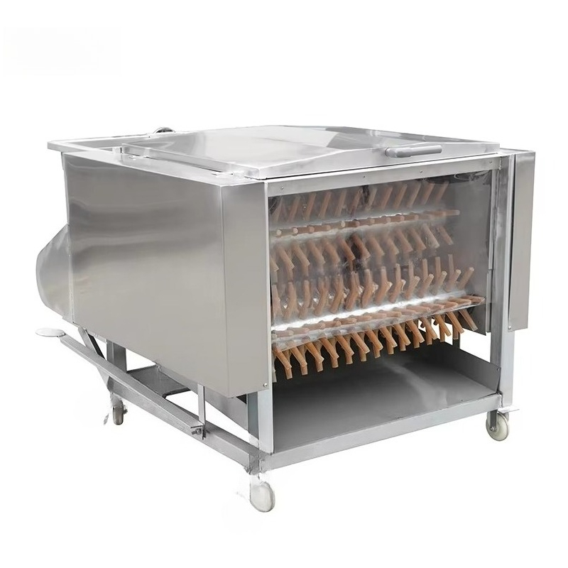 7 Axis 500 Pcs Per Hour Bird P - Chicken Plucker Machine recension och pris