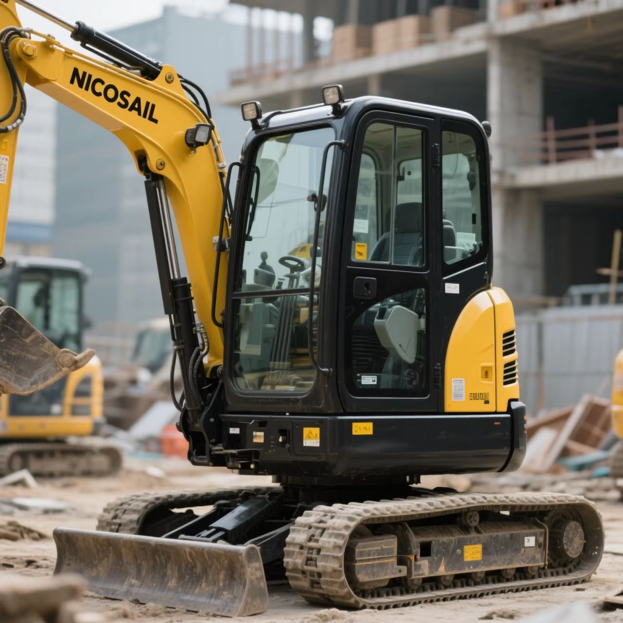 1-Ton Diesel Mini Excavator Ad - Agriculture Farming New Technology recension och pris