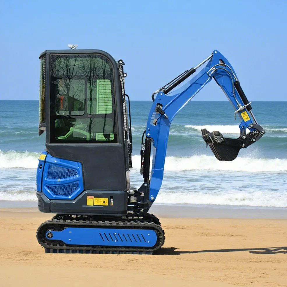 1-Ton Diesel Mini Excavator Ad - Agriculture Farming New Technology recension och pris