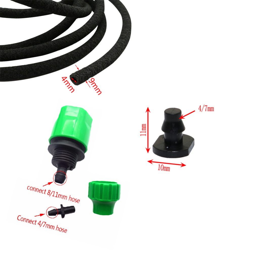 10M Soaker Hose Waterig Kit 4/ - Farming Pipe For Agriculture recension och pris